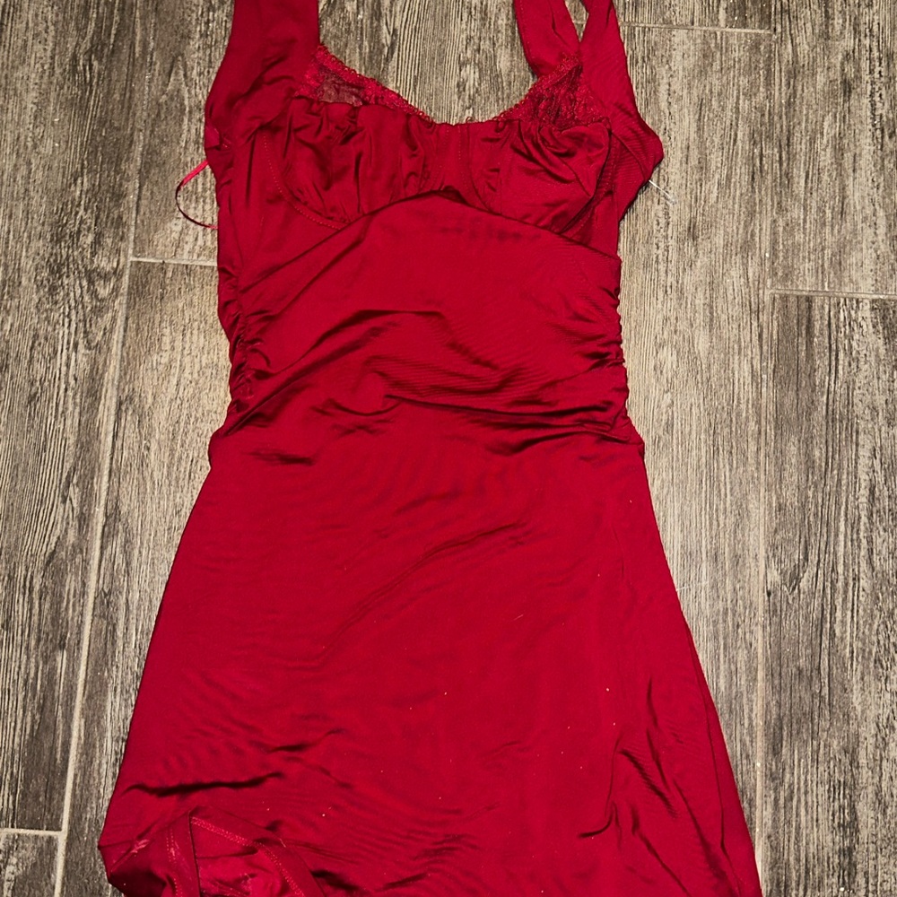 Red dress